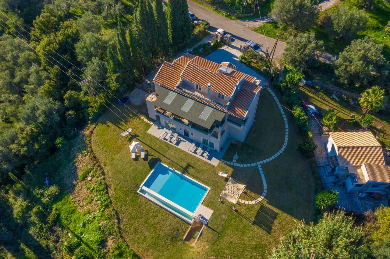 Ionian Sea View Villa By Whitedreamvillas Kato Korakiana Eksteriør bilde