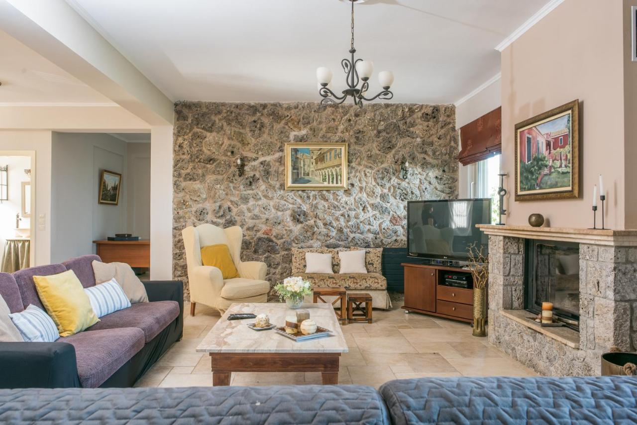 Ionian Sea View Villa By Whitedreamvillas Kato Korakiana Eksteriør bilde